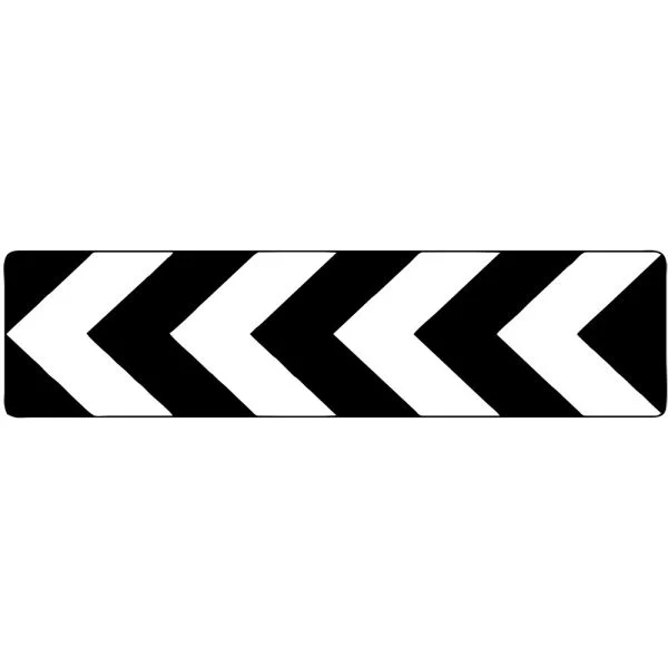UNIDIRECTIONAL HAZARD MARKER