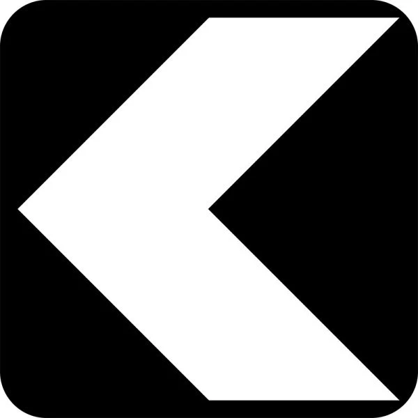 UNIDIRECTIONAL HAZARD MARKER