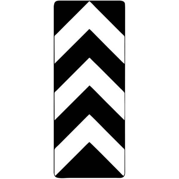 BIDIRECTIONAL HAZARD MARKER