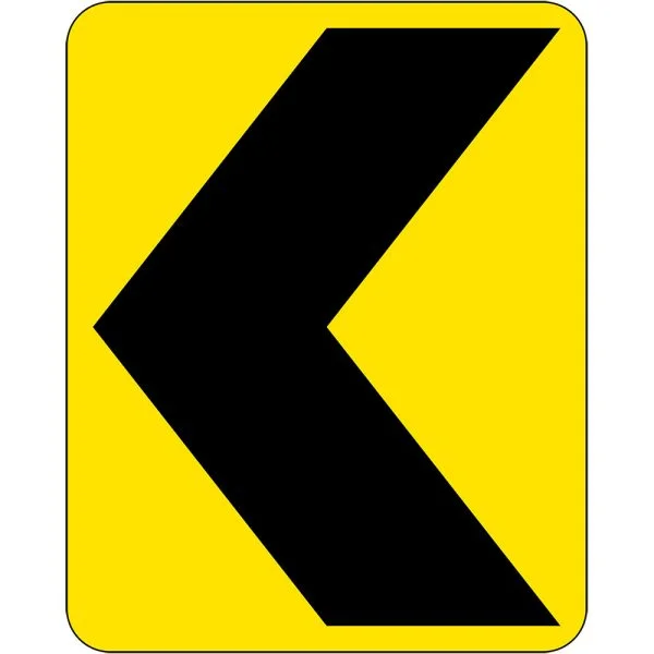 CHEVRON ALIGNMENT MARKER LEFT
