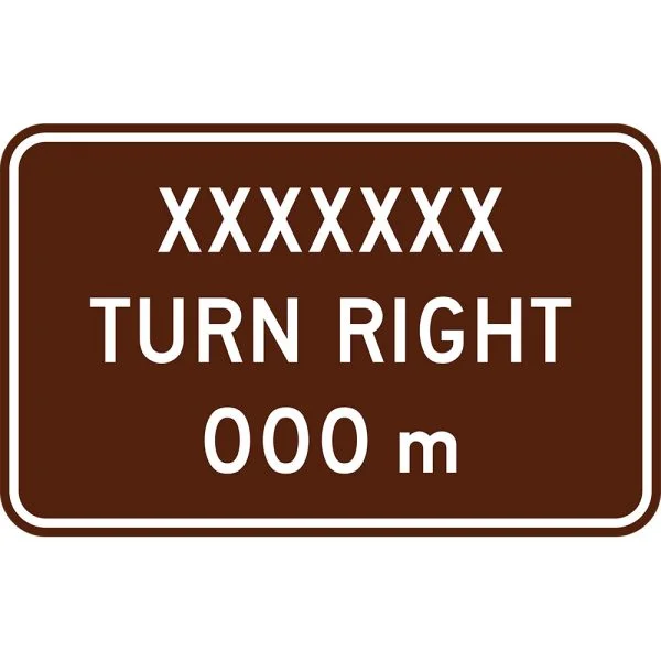 TURN RIGHT DOWN SIDE ROAD