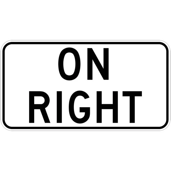 ON RIGHT (2 LINE)