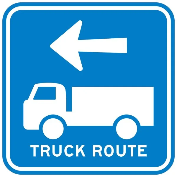 TRUCK ROUTE