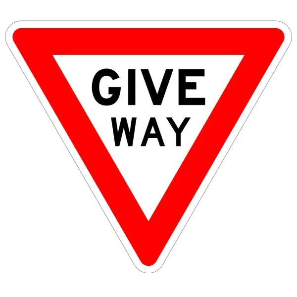 GIVE WAY