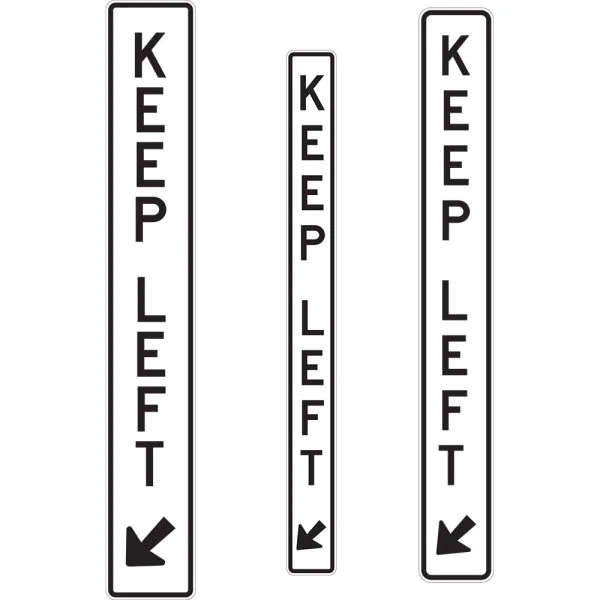 KEEP LEFT
