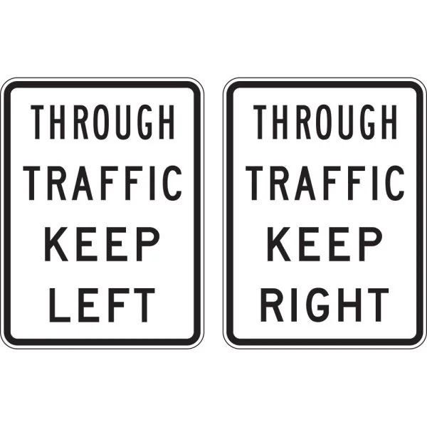THROUGH TRAFFIC KEEP