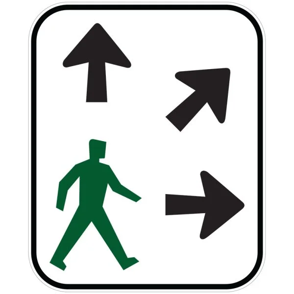PEDESTRIANS MAY CROSS
