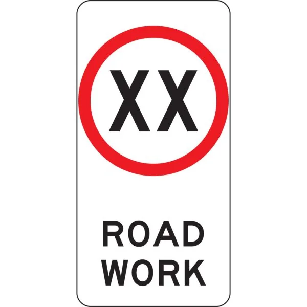 SPEED LIMIT – ROAD WORK