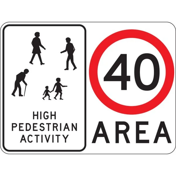 HIGH PEDESTRIAN ACTIVITY
