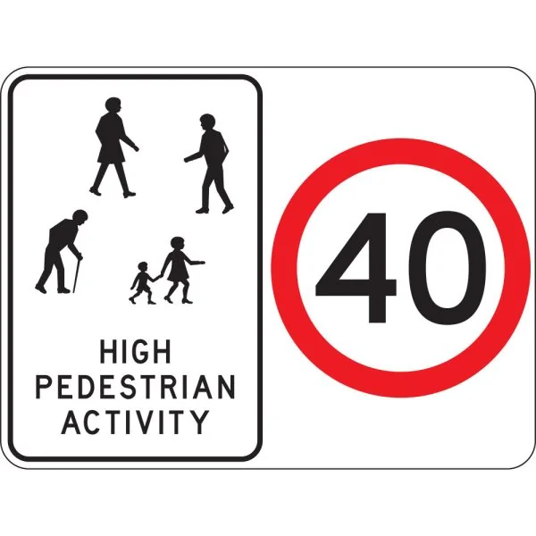 HIGH PEDESTRIAN ACTIVITY