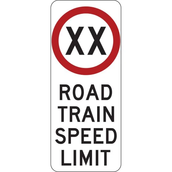 ROAD TRAIN SPEED LIMIT