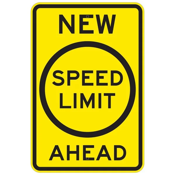 NEW SPEED LIMIT