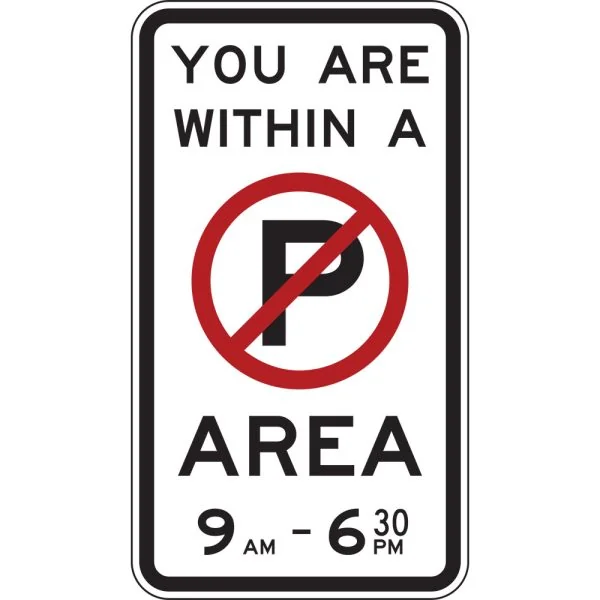 NO PARKING AREA INTERNAL