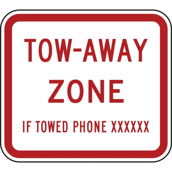 TOW-AWAY ZONE