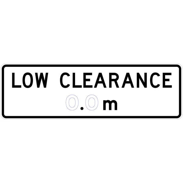 LOW CLEARANCE XX M