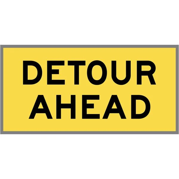 DETOUR AHEAD
