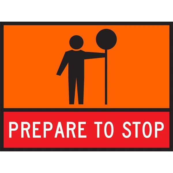 TRAFFIC CONTROLLER PREPARE TO STOP