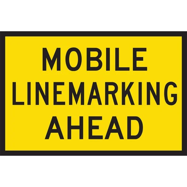 MOBILE LINEMARKING AHEAD
