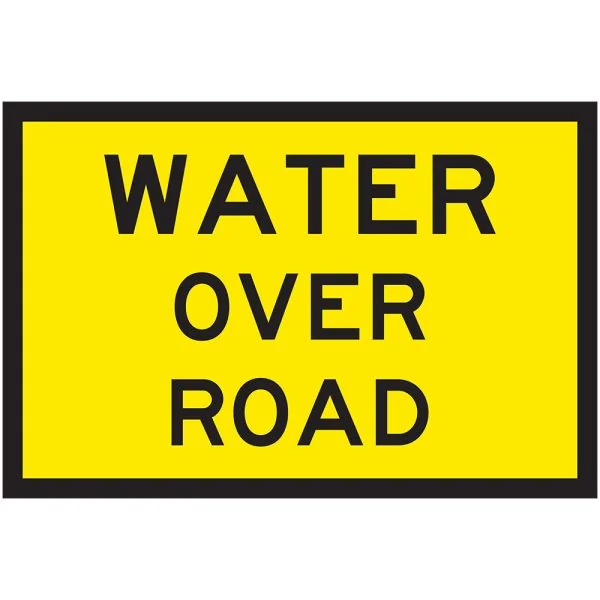 WATER OVER ROAD