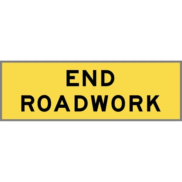 END ROAD WORK