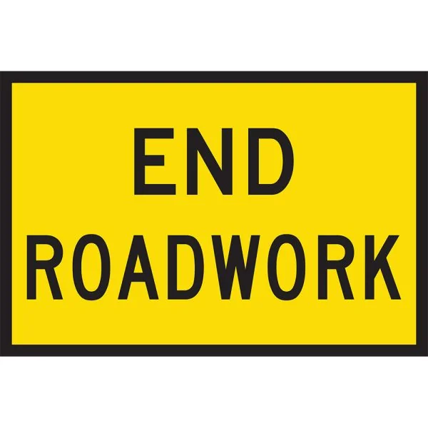 END ROAD WORK