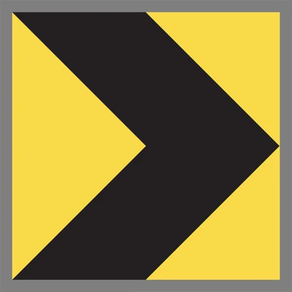 TEMPORARY HAZARD MARKER