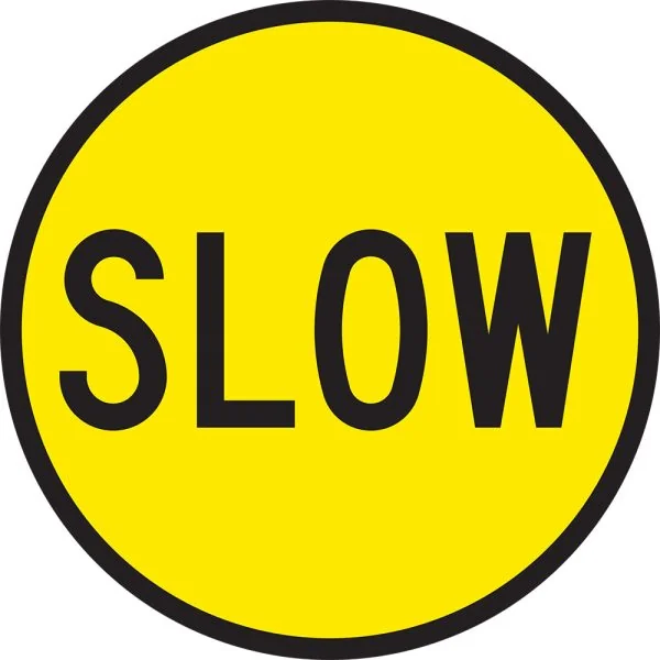 SLOW/STOP BAT (DOUBLE SIDED)