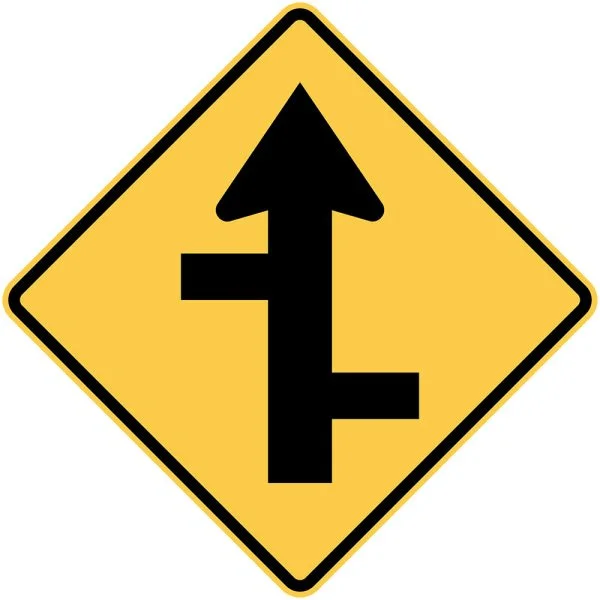 STAGGERED SIDE ROAD INTERSECTION