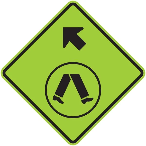 PEDESTRIAN CROSSING AHEAD