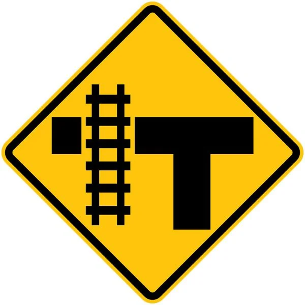 RAILWAY CROSSING T INTERSECTION