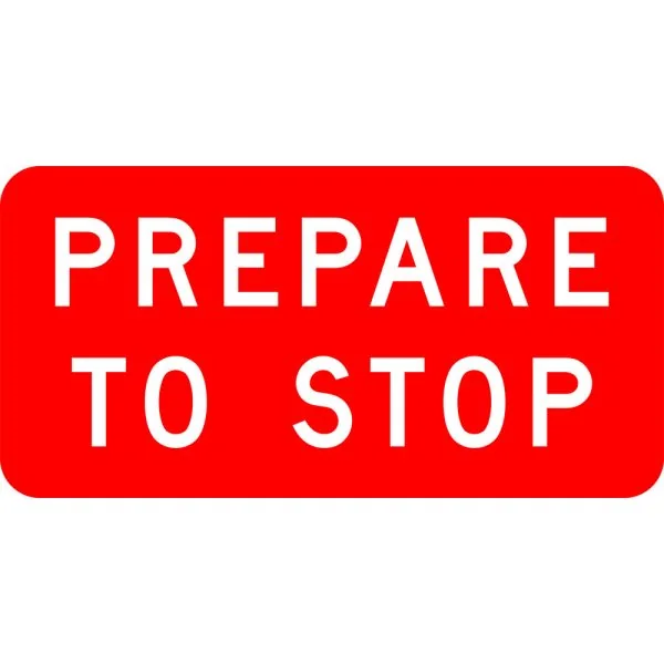 PREPARE TO STOP