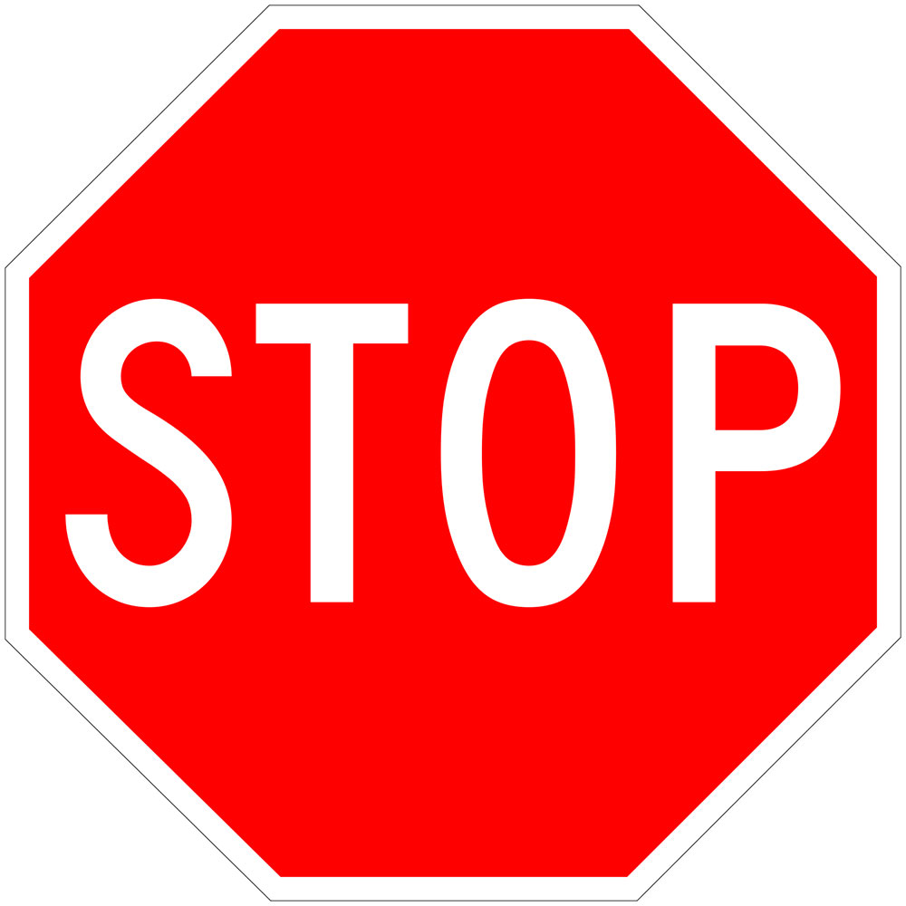Regulatory Signage